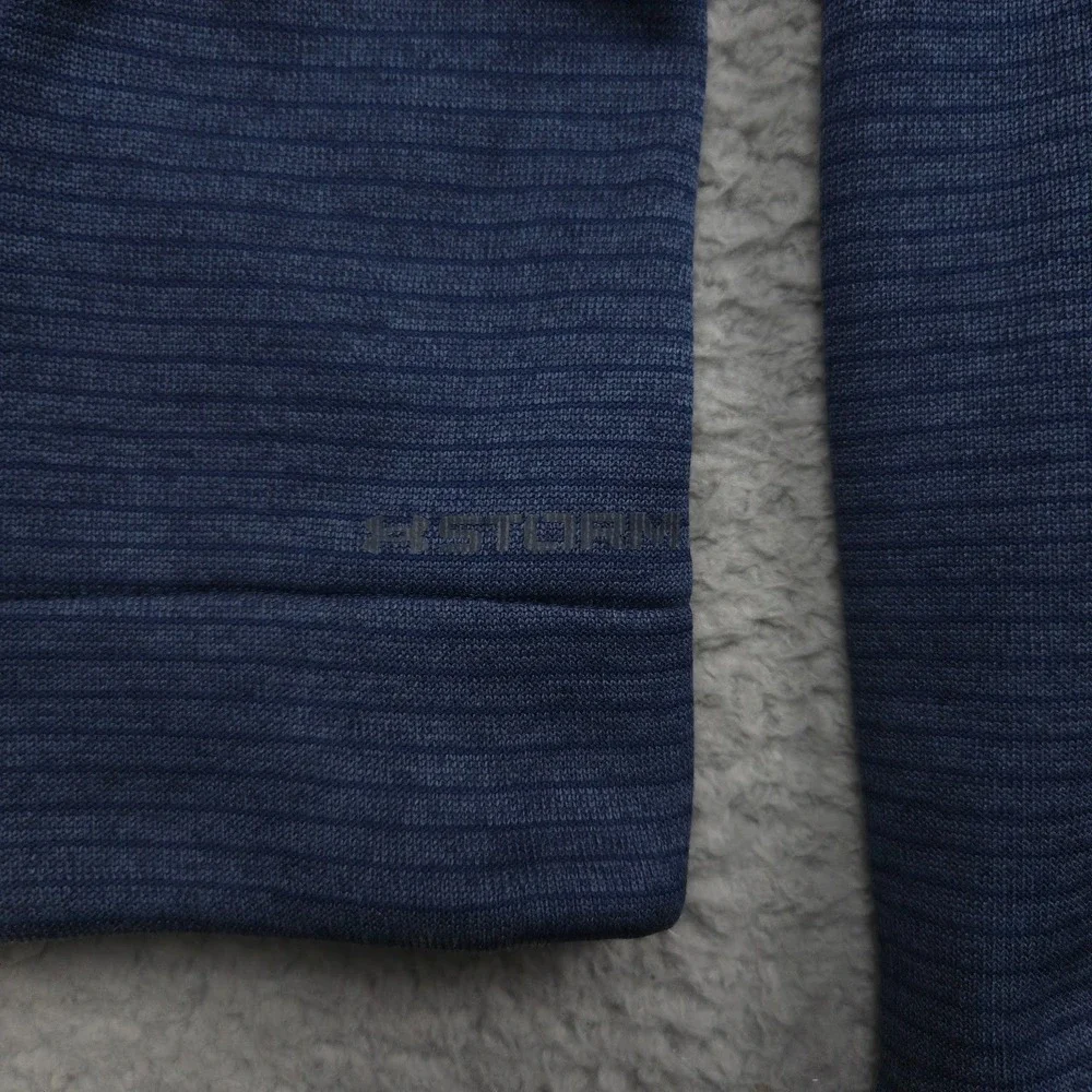 Under Armour Golf‎ Storm SweaterFleece 1/4 Zip Pullover Mens 4XL Navy Blue